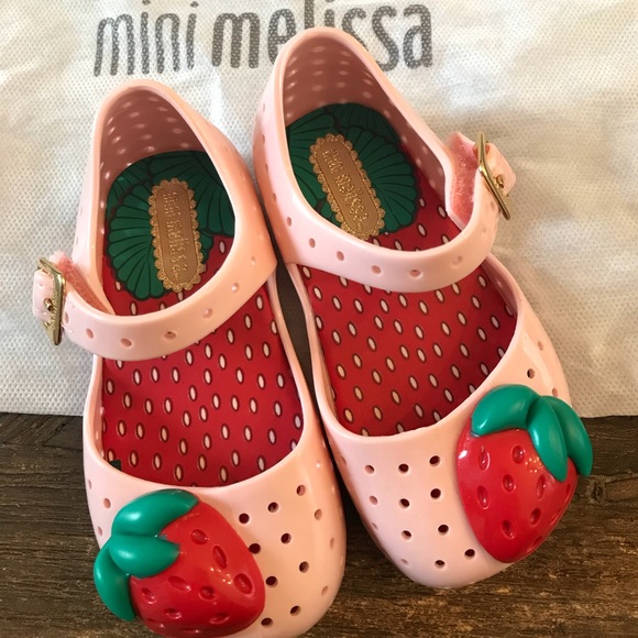 Mini Melissa Other - Mini Melissa Strawberry Mary Jane